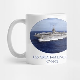 USS Abraham Lincoln CVN-72 Mug